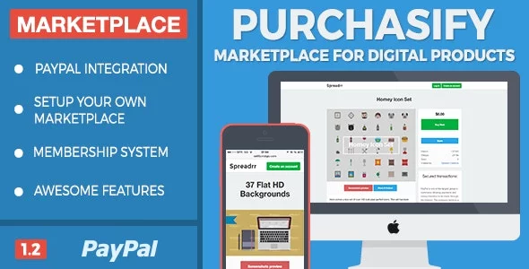 Dowload Purchasify - Marketplace for Digital Products laster version.webp