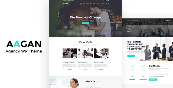 Download Aagan - Agency, Startup WordPress Theme.webp