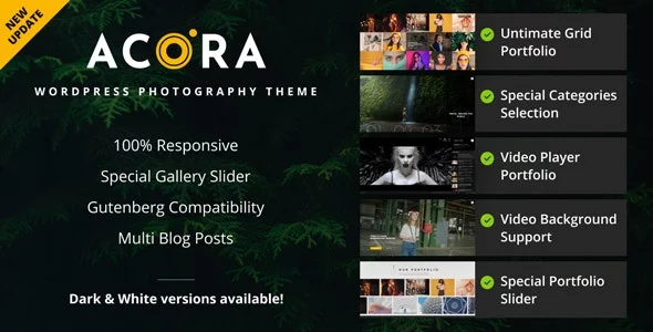 Download Acora - Photography WordPress Theme + Themeforest 24999666.webp