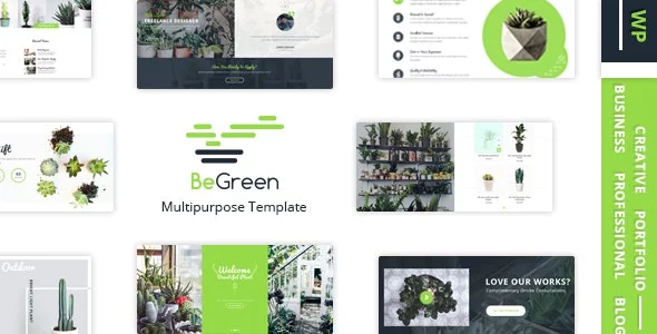 Download BeGreen - Multi-Purpose WordPress Theme for Planter - Landscaping- Gardening.webp