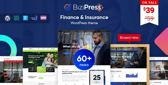 Download BiziPress - Finance, Insurance & Consulting WordPress Theme laste version.webp