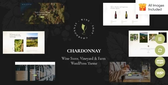 Download Chardonnay - Wine Store & Vineyard WordPress Theme + Themeforest 34115804.webp