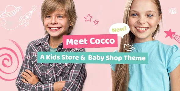 Download Cocco - Kids Store and Baby Shop Theme latest version.webp