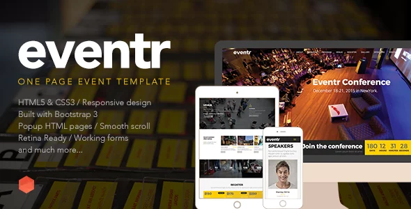 download Eventr - One Page Event Template.webp