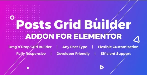 Download FREE Posts Grid Builder is an addon for Elementor.webp