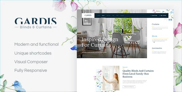 Download Gardis Blinds and Curtains Studio & Shop WordPress Theme.webp