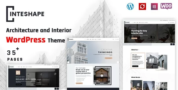 Download Inteshape - Architecture and Interior WordPress Theme + Themeforest 32714454.webp