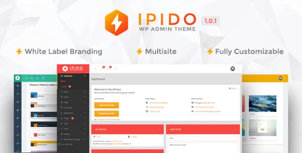 Download IPIDO - White label WordPress Admin Theme latest version.webp