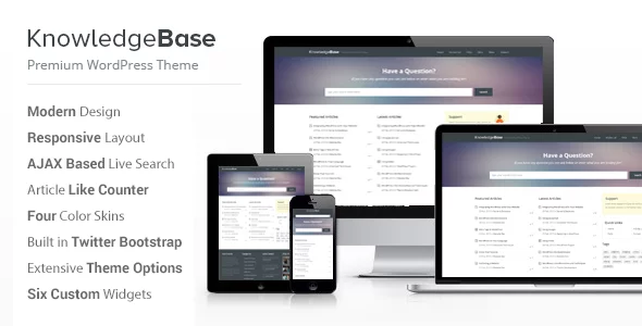 Download Knowledge Base - A WordPress Wiki Theme latest version.webp