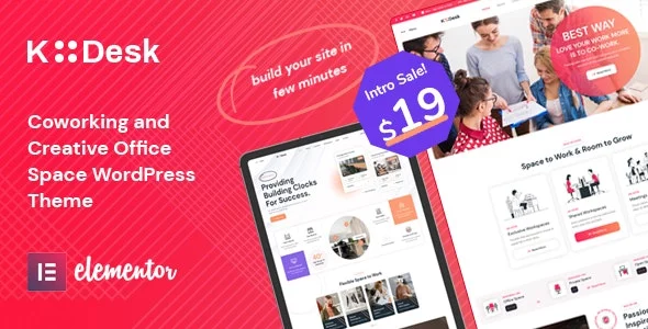 Download Kodesk - Coworking and Office Space WordPress Theme + Themeforest 35453668.webp