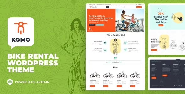 Download Komo - Bike Rental Shop WordPress Theme Nulled + Themeforest 23199514.webp