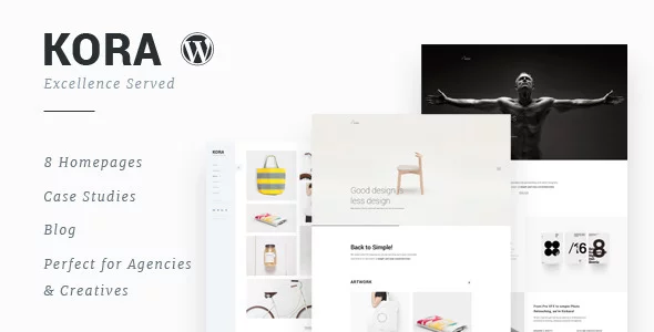 Download Kora - Portfolio, Agency WordPress Theme.webp