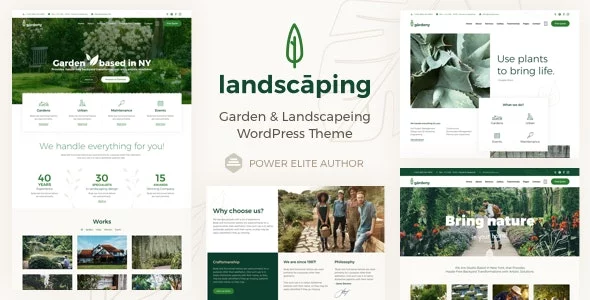 Download Landscaping - Garden Landscaper WordPress Theme NULLED + Themeforest 20942637.webp