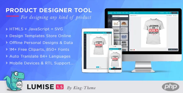 Download Lumise Product Designer Tool - PHP Version.webp