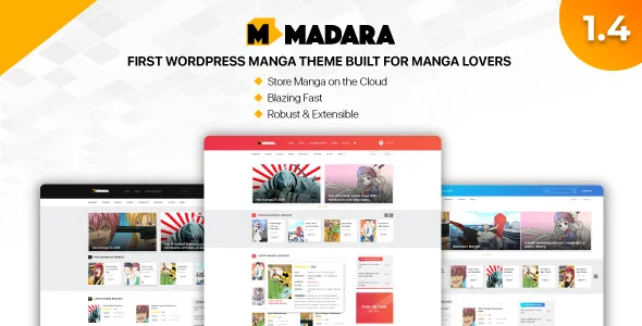 Download Madara - WordPress Theme for Manga.webp