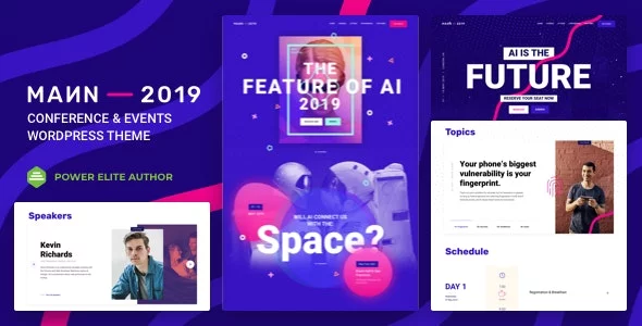Download Mann - Conference WordPress Theme Nulled + Themeforest 22763464.webp