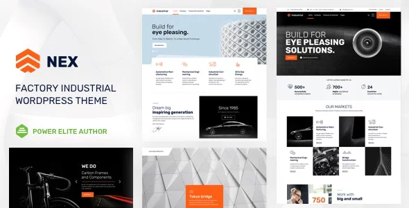 Download Nex - Industrial WordPress Theme NULLED+ Themeforest 21200260.webp