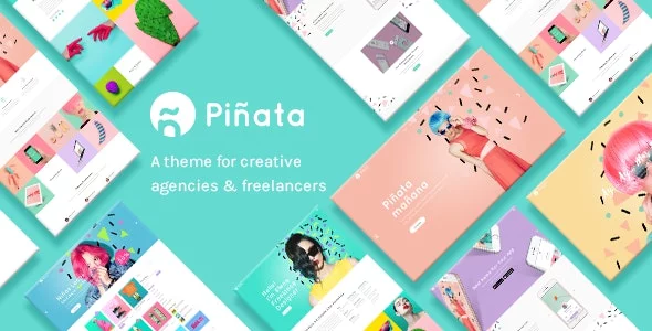 Download Piñata - Creative Agency Theme latest version.webp