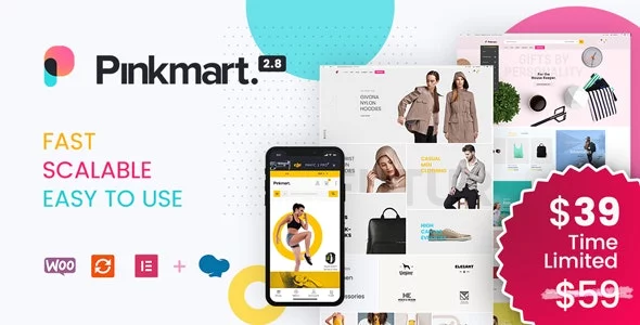 Download Pinkmart - AJAX theme for WooCommerce latest version.webp