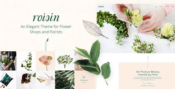 Download Roisin - Flower Shop and Florist Theme latest version.webp