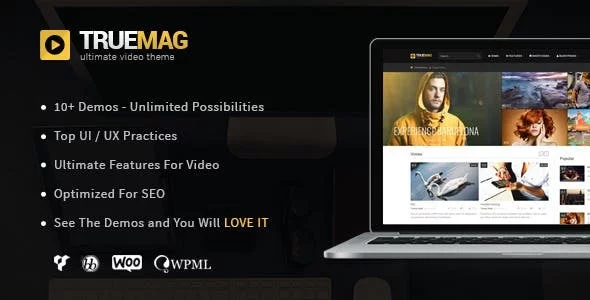 Download True Mag - WordPress Theme for Video and Magazine latest version.webp