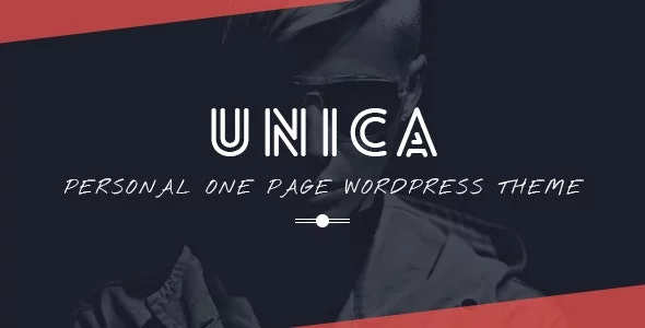 Download Unica - Personal Resume and Portfolio Theme latest version.webp