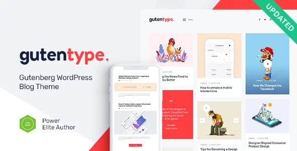 Gutentype -100% Gutenberg WordPress Theme for Modern Blog.webp