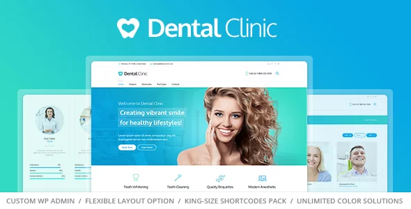 Medical - Dentist WordPress Theme.webp