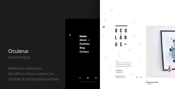 Ocularus - Minimal Photography WordPress Theme.webp