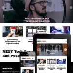 Next Tech WordPress Theme