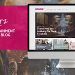 Bourz: Life, Entertainment & Fashion Blog Theme