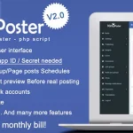 King poster | Facebook multi Group / Page auto post - PHP script [Deleted]