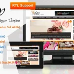 Rifqiy - Responsive Magazine/News Blogger Template