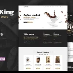 Coffee King - Coffee Shop, Coffee House and Online Store WordPress Theme