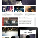 CREATIVE Blog WordPress Theme