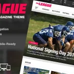 The League - Sports News & Magazine WordPress Theme