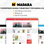 Madara - WordPress Theme for Manga By MangaBooth