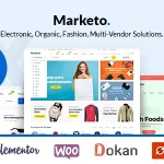 Marketo - ECommerce & Multivendor A Woocommerce WordPress Theme