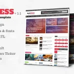 Magpress - Magazine Responsive Blogger Template