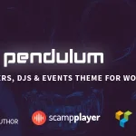 Pendulum - Beat Producers, DJs & Events Theme for WordPress