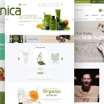 Organica - Organic, Beauty, Natural Cosmetics, Food, Farn and Eco WordPress Theme