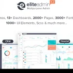 Elite Admin - Multipurpose Bootstrap 4 Admin Template