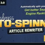 Wordpress Auto Spinner - Articles Rewriter