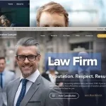 Lawyer - Law firm and Legal Attorney WordPress Theme