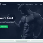 Fitness - A Premium WordPress Theme Perfect for a Fitness Website