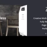 Za - Creative Fashion Portfolio WordPress Theme