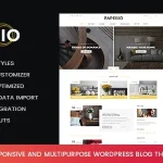 Paperio - Responsive and Multipurpose WordPress Blog Theme