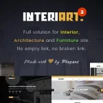 InteriArt - Furniture & Interior WordPress Theme