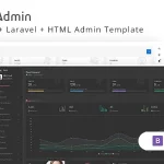 Aero - Bootstrap Admin Template with Laravel & Angular version