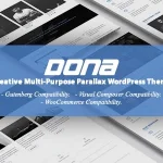 DONA - Creative Multi-Purpose Parallax WordPress Theme